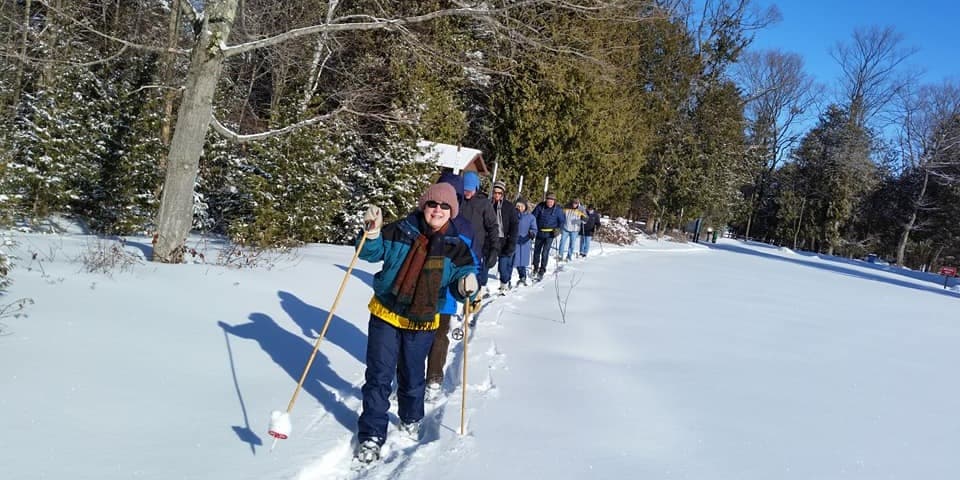 Snowshoe Hike at Grand Traverse Lighthouse